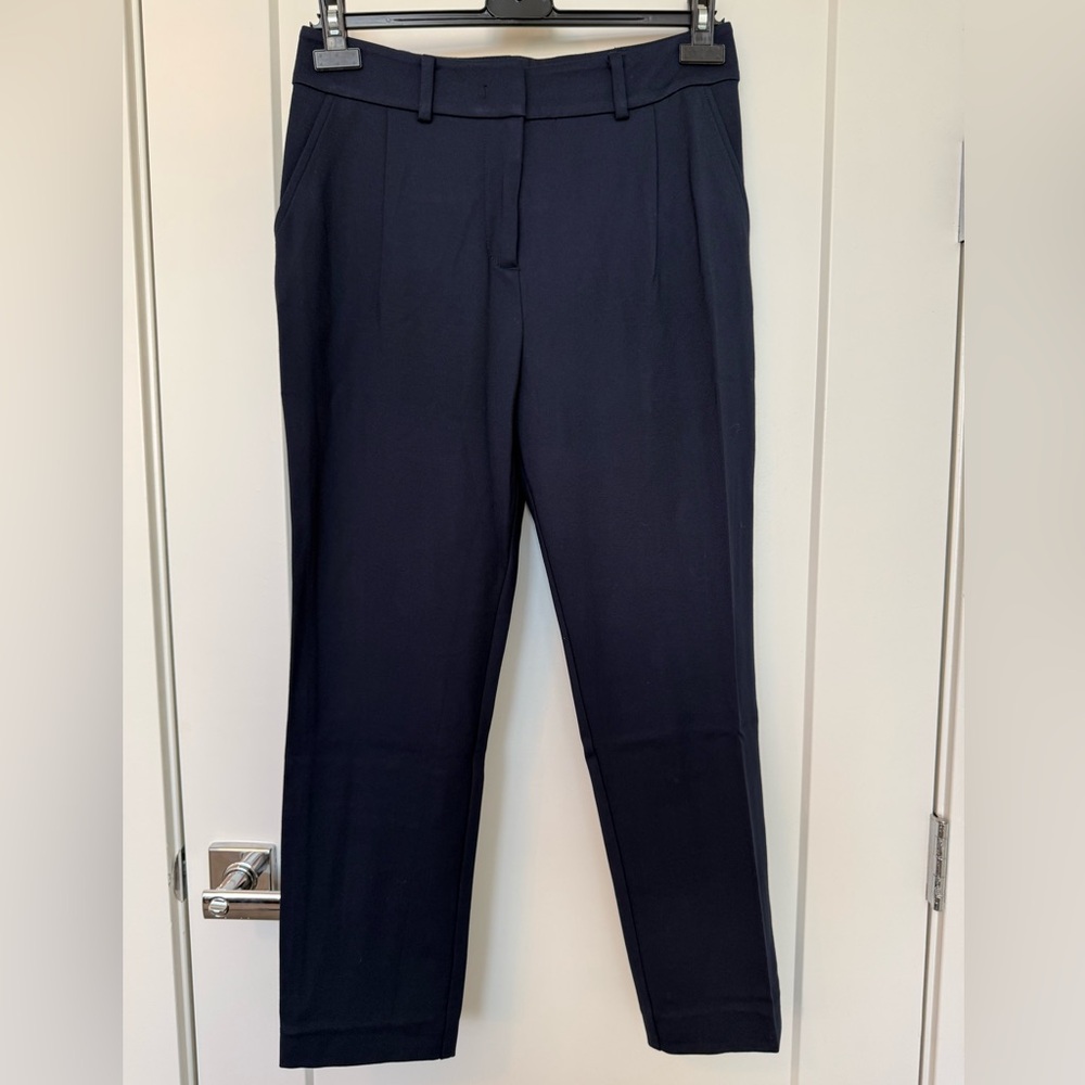 NWT Sophie Grace Machine Washable “Sienna” Suit Pants - Size M, Navy Blue